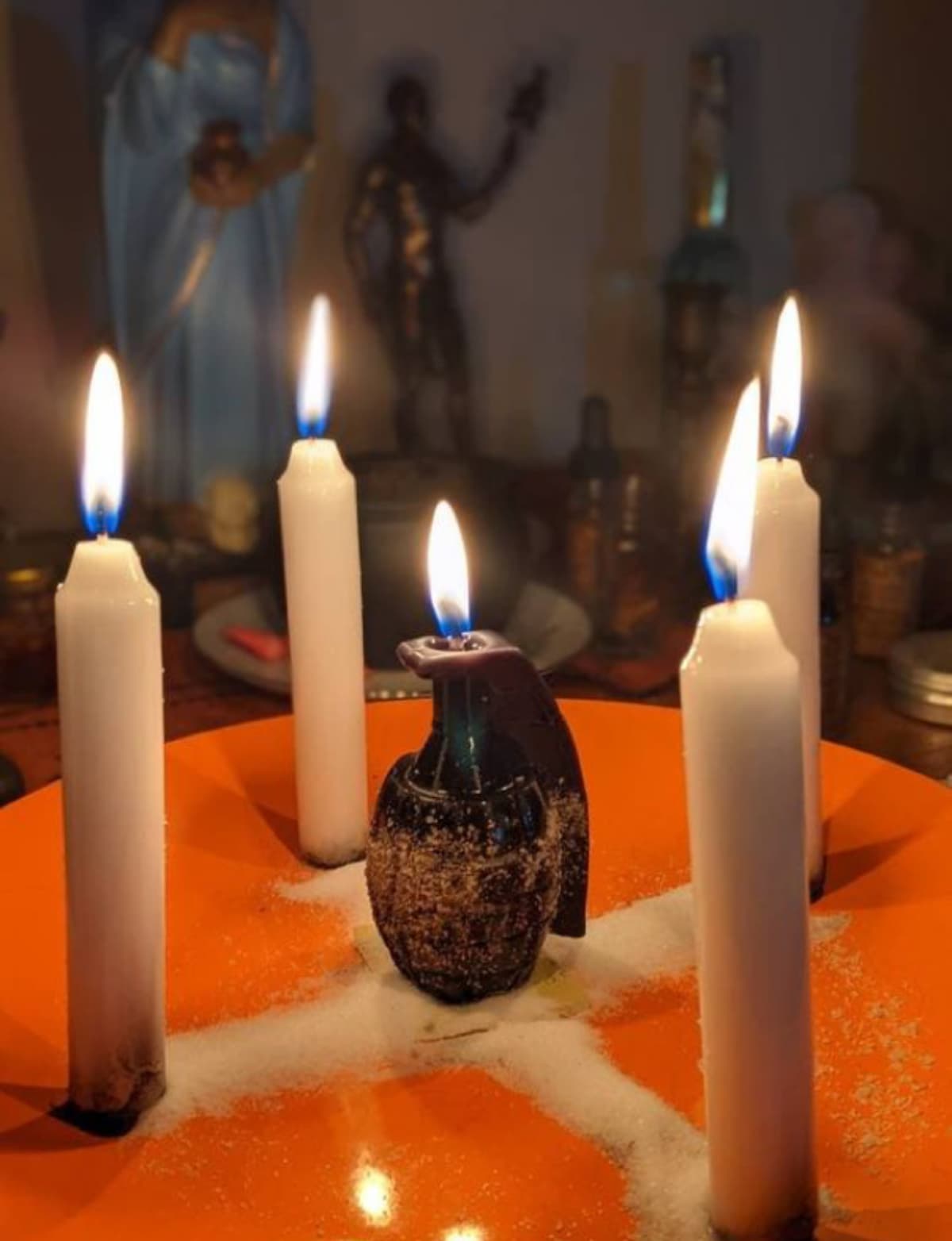 Les éléments nécessaires pour le rituel